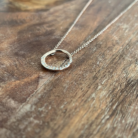 Alexis Bittar Rose Gold necklace with stones, adjustable chain. - Picture 10 of 11